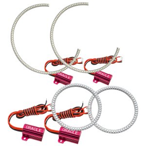 Infiniti G37 Headlight Halo Kit - ORACLE Lighting - LED - White - `08-`10